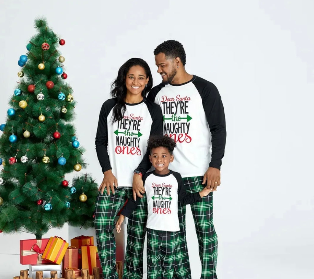 Pointing Fingers Christmas Pajamas