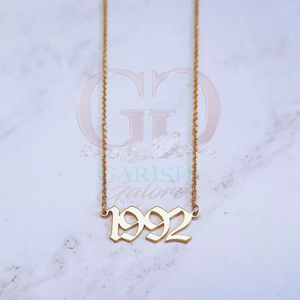 Year Necklace