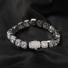 Load image into Gallery viewer, Clustered Tennis Bracelet / Chain
