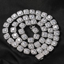 Load image into Gallery viewer, Clustered Tennis Bracelet / Chain
